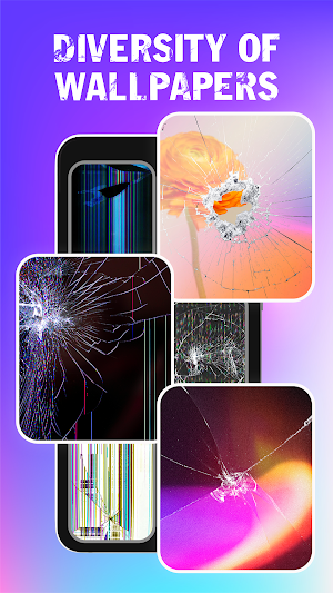 4K Broken Screen Prank Screenshot 2