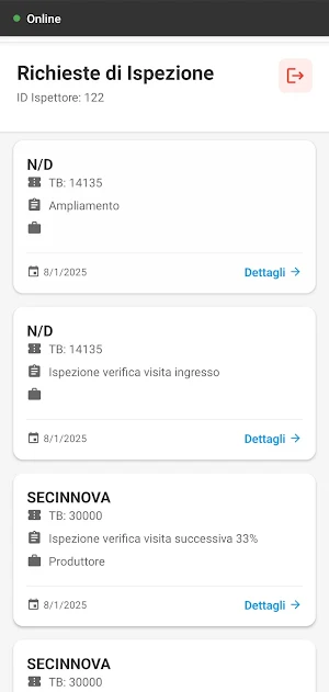 Ispezioni Screenshot 1