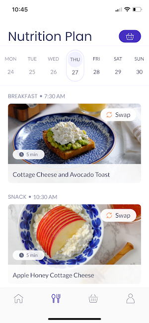 goe lifestyle: nutrition plans Screenshot 0