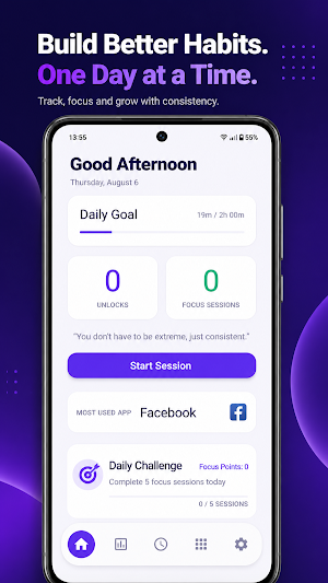 Stay Focused - Screen Time Screenshot 1