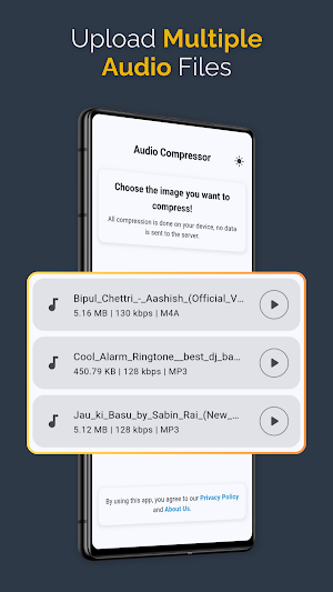 Audio Compressor Screenshot 2