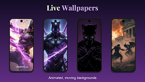 Black Panther Wallpaper HD Screenshot 1