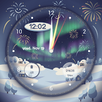 New Year Fireworks Face