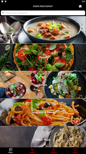 Dom's Restaurant & Pizza Screenshot 1