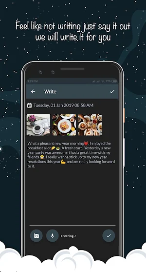 Life : Personal Diary, Journal, Note Book Screenshot 1