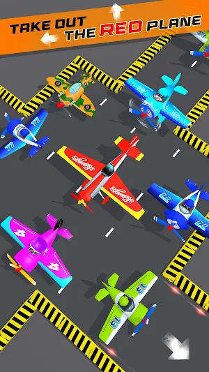 Parking Jam Plane Parking Game Screenshot 0