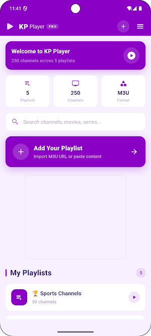 kp player pro Screenshot 1