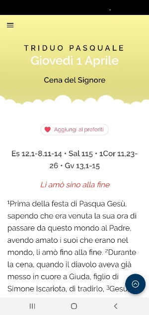 Parole di Cielo Screenshot 1