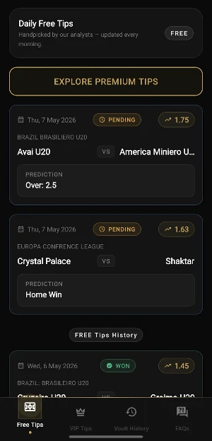 Quantum Football Tips Screenshot 0
