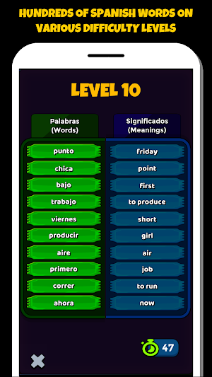 Spanish Word Game Screenshot 2