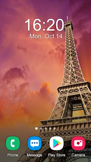 Paris Eiffel Tower Wallpaper Screenshot 2