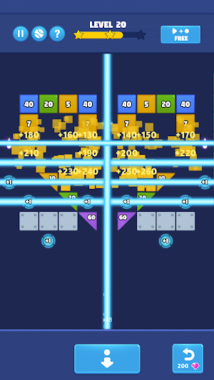 Bricks Breaker - Balls Crush Screenshot 1