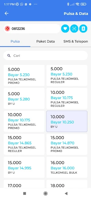 Pilar Pulsa - Agen Pulsa Murah Screenshot 2