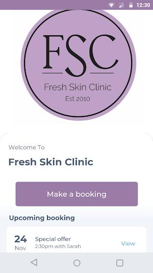 Fresh Skin Clinic Screenshot 0