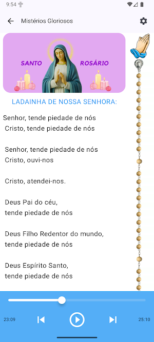 Santo Rosário completo Screenshot 2