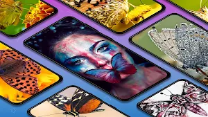 Butterfly wallpaper background Screenshot 0