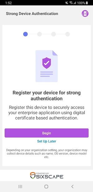 Secure Authentication Suite Screenshot 2