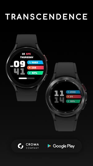 Transcendence Watch Face Screenshot 1
