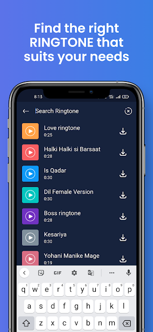 Flashtone - Android Ringtones Screenshot 3