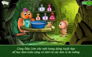 Đậu Lém Phiêu lưu ký - Toán lớp 2 Screenshot 1
