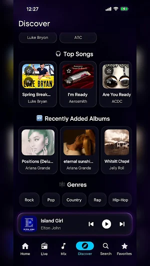 Xfinite Radio Screenshot 2