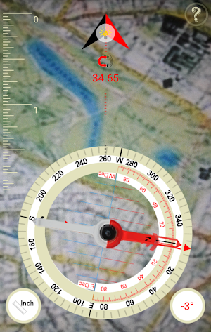 Baseplate Map Compass Screenshot 1