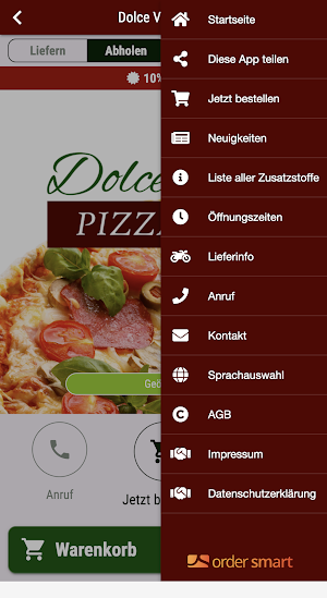 Dolce Vita Pizza Screenshot 2