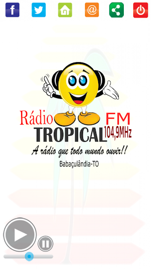 Rádio Tropical FM 104,9 Screenshot 1