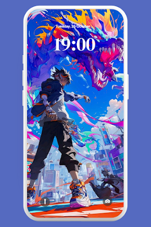 Anime Dragon Wallpaper Screenshot 3