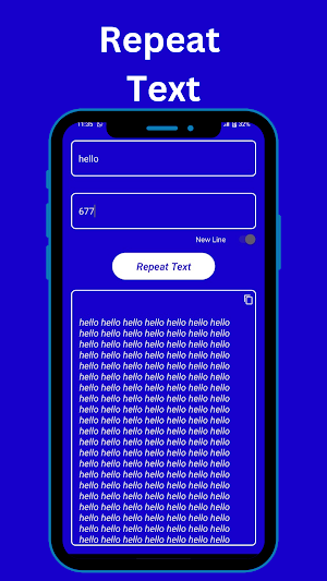 Text Repeater Screenshot 0