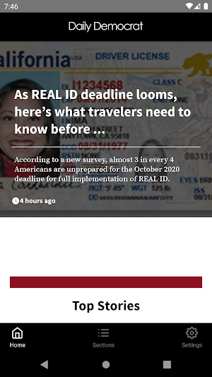 Daily Democrat Screenshot 0