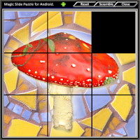 Magic Slide Puzzle Mushrooms 2