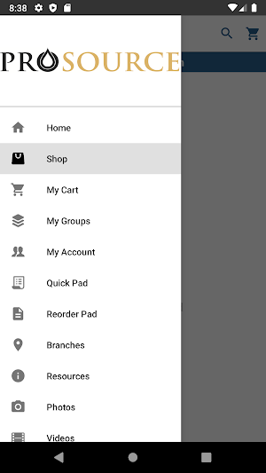 ProSource Supply Screenshot 2