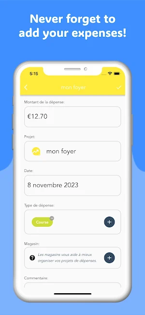 Expense Manager Screenshot 1
