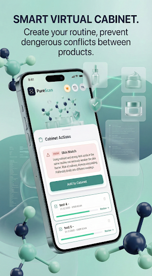 PureScan: Cosmetic Analyzer Screenshot 2