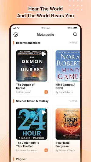 Meta audio Screenshot 0