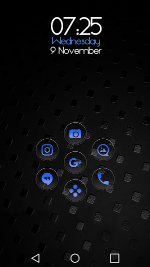 Daf Transparency Blue Icons Screenshot 2