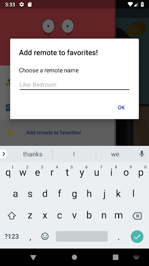 Remote Control For Amazon Fire Stick FireTV TV-Box Screenshot 2