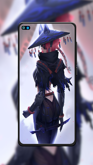 Samurai Women Wallpaper Screenshot 3