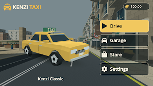 Kenzi Taxi: Driving Simulator Screenshot 0