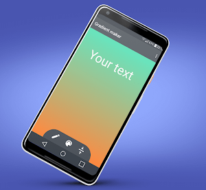 Gradient maker - create gradient wallpapers Screenshot 2