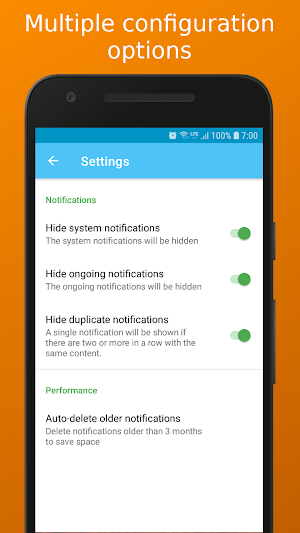 Notification History – Save past notifications Screenshot 3