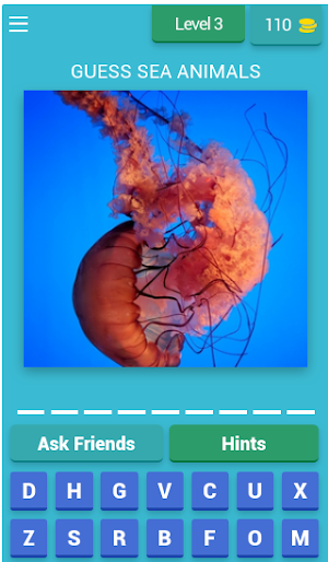 GUESS SEA ANIMALS ! Screenshot 3
