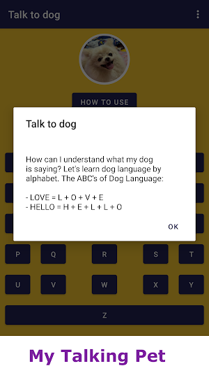 Talk to dog. My Talking Pet Screenshot 3