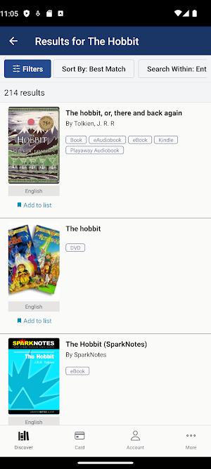 Westlake Porter Public Library Screenshot 3