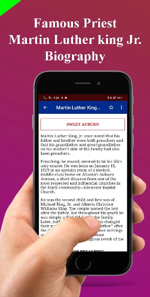 Luther King JR. Biography Screenshot 2