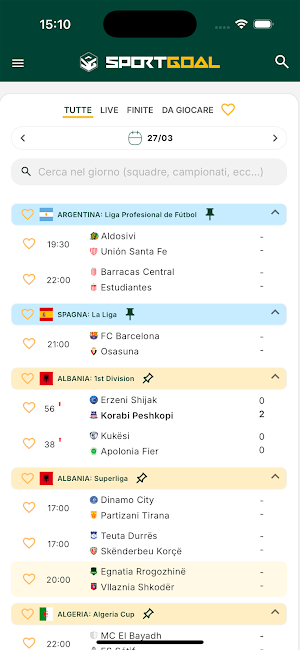 Sportgoal Screenshot 0