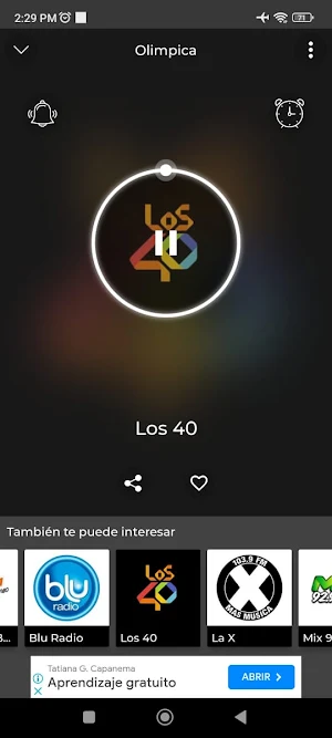 Olimpica Stereo Bogota Radio Screenshot 0