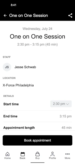 X-Force Philadelphia Screenshot 2