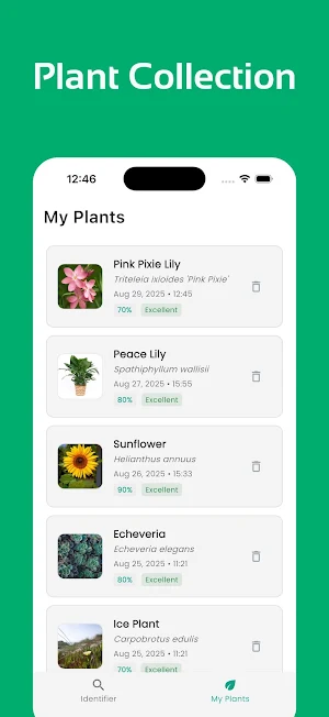 Plant Identifier AI, PlantLen Screenshot 2